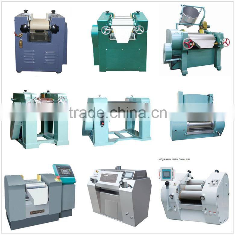 Top sale ink laboratory three roller mill