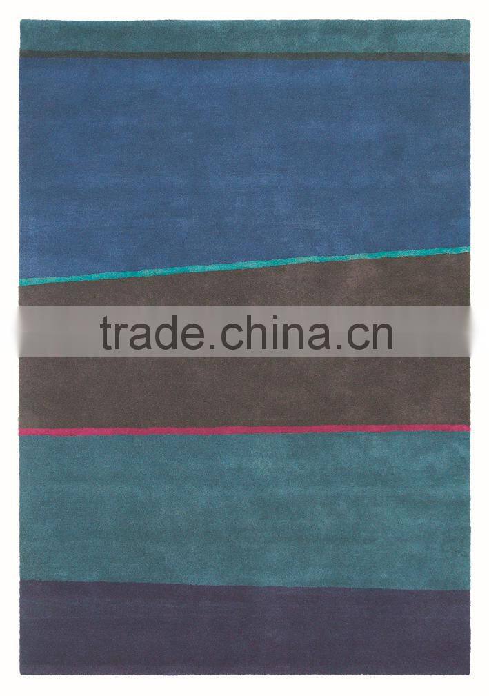 Luxury multiple color hand tufted rug for decoration