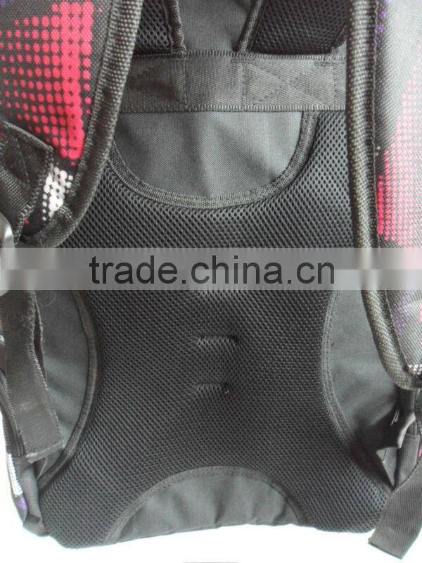 2015 china cheap factory 600D Fashion Backpack School Bag/High Quality School Bag/Promotionschool bags trendy backpack