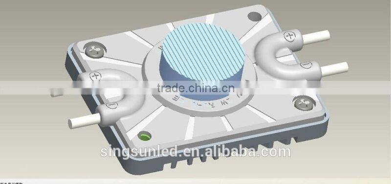 High power SMD3535 led module 3W injection led module with lens