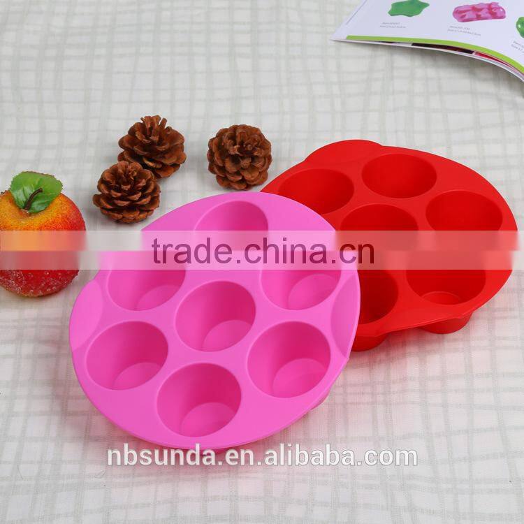 2015 hot sale factory wholesale food grade cake silicone mold