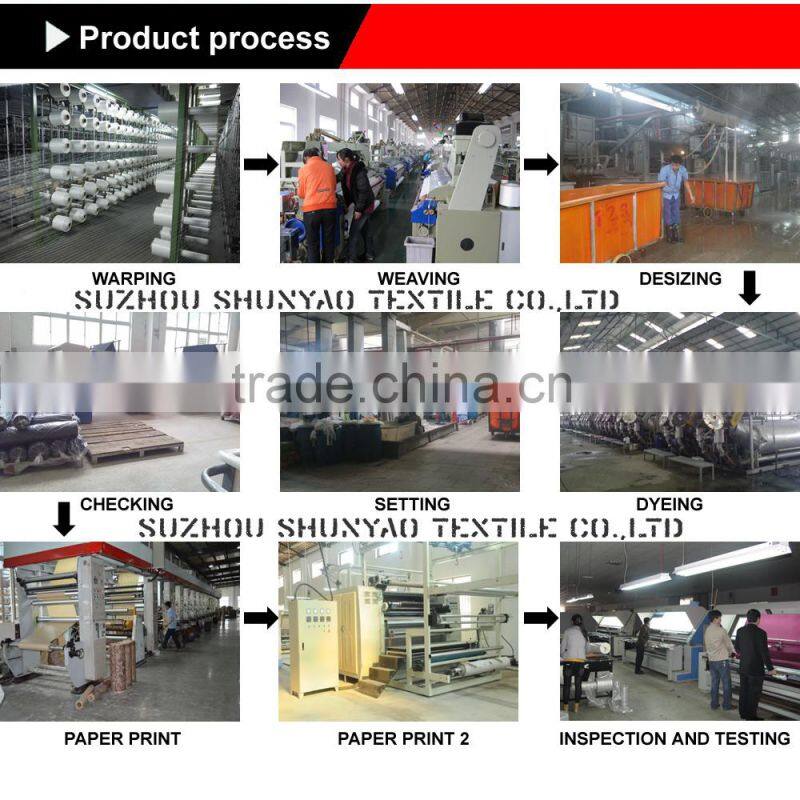 290T polyester taffeta with heat transfer printing cheap printed Padded Jacket fabric