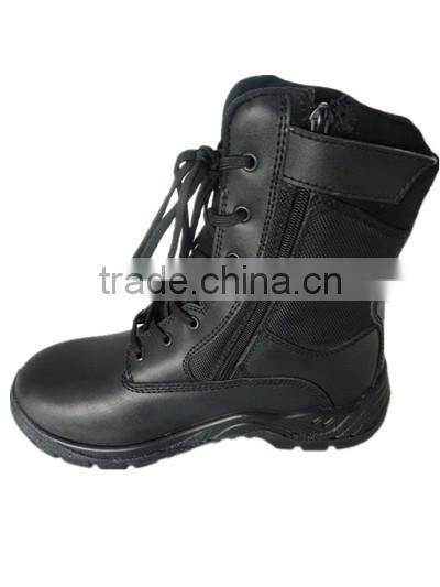 High Response Zipper Side Combat military Boots army high ankle boots pu sole army boots