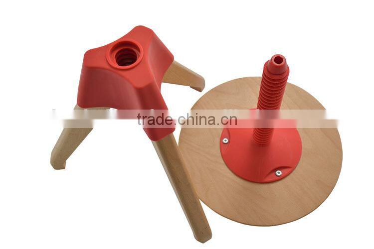 BS023A Adjustable stool with wheels