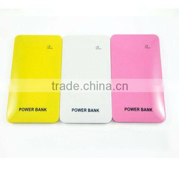 new samll external backup Power Bank 3000MAH with touch screen