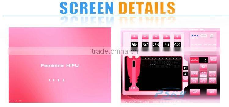 2016 new High intensity focused ultrasound vaginal tighten hifu with CE