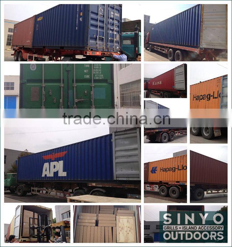 High Quality Stainless Outdoor Grill Island Single Door Horizontal