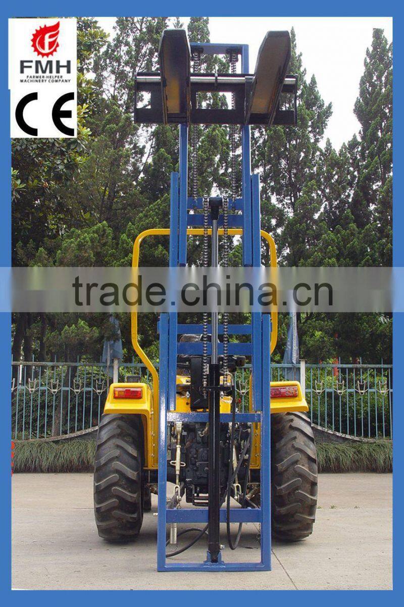 top quality CE small tractor 3-point hitch forklift for sale