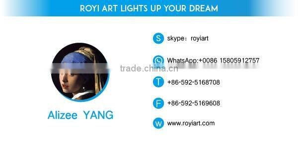 Wholesale Homemade Wall Hanging Flower Art Metal Crafts for Home Decor