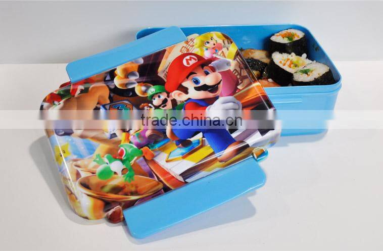 Blank/ Customized/ Plastic Sublimation Lunch Box
