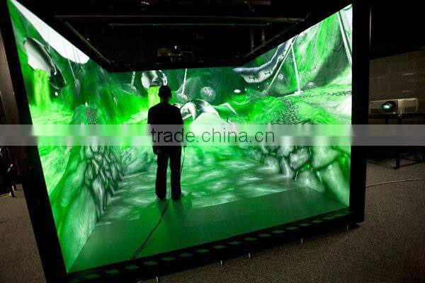 Projection Screen Edge Blending Chariot Tech Software System used in cinema