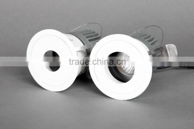 wholesale price 10W led retrofit recessed downlight with round cover