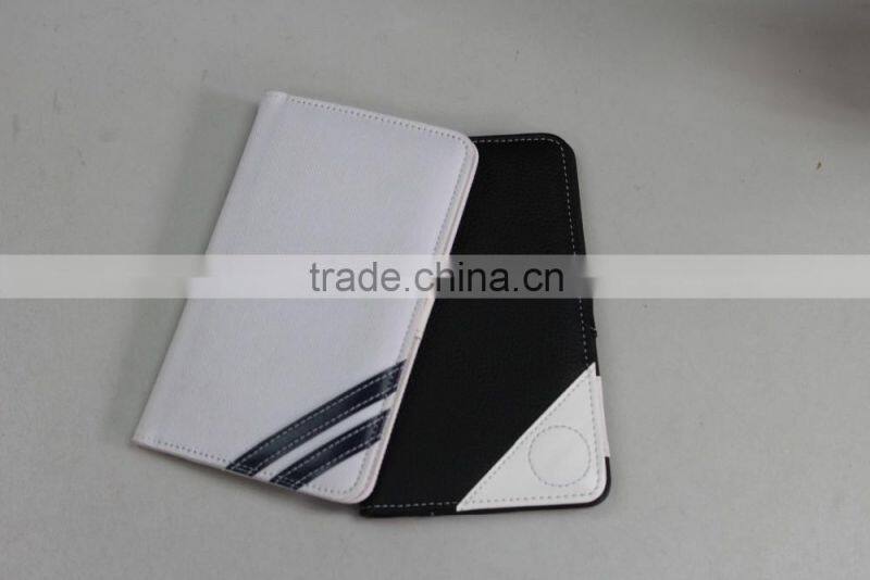 Dongguan factory direct custom Top-quality leather passport holder, Simple style passport cover with custom Customized Logo