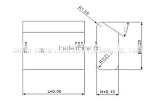 Tungsten Carbide Snow Plow Insert Custom-Made