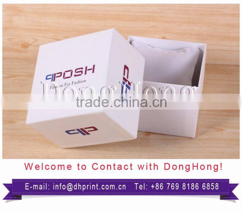 Custom logo paper box for watch, Cardboard watch box, Paper watch box