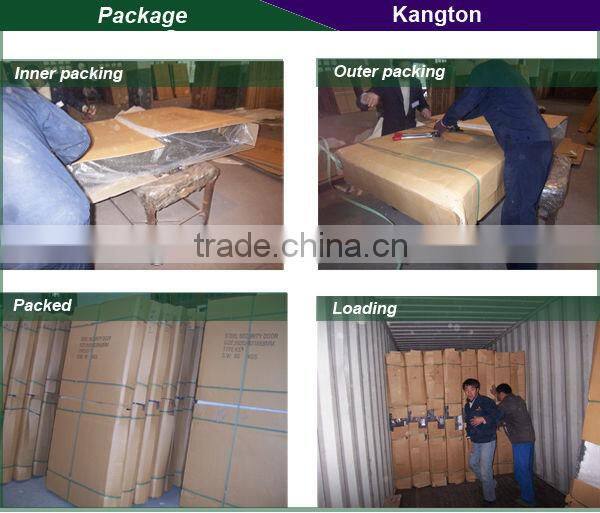 Commercial buildings exterior security steel door