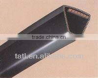 Rubber vee belt wrap vee belt