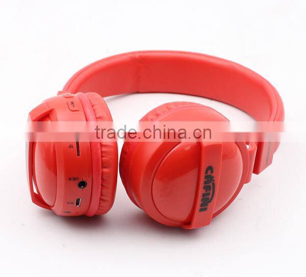 2015 NEW Bluetooth wireless headphone with Volume and track control