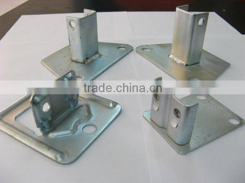 base plate for pallet racking