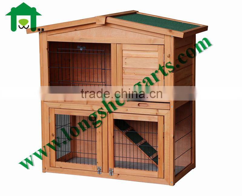 Small Animal House Pet Cage Wooden Rabbit Hutch