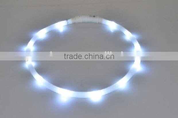 New Usb Rechargeable Led Flashing Dog Collar