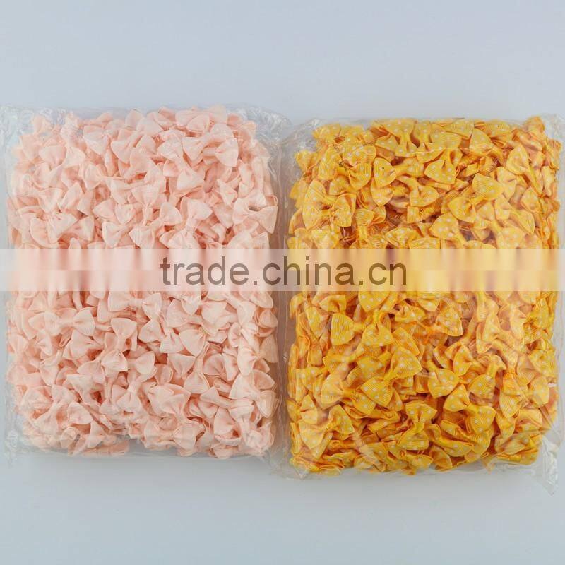 Wholesale fancy handmade gift bows package bows polka dots grosgrain ribbon bow