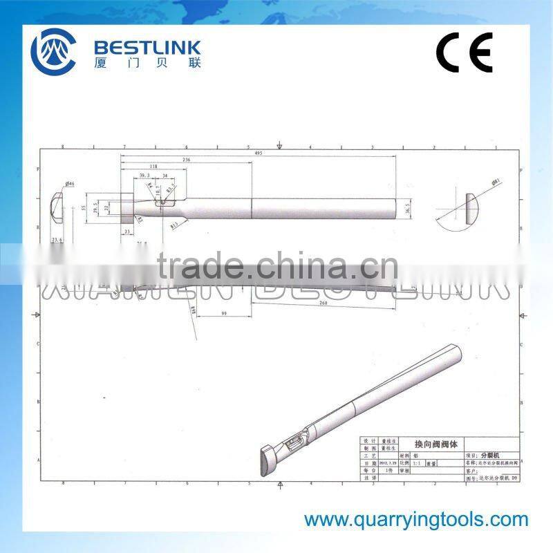 Darda hydraulic rock splitter cylinder C12(N) with disel engine