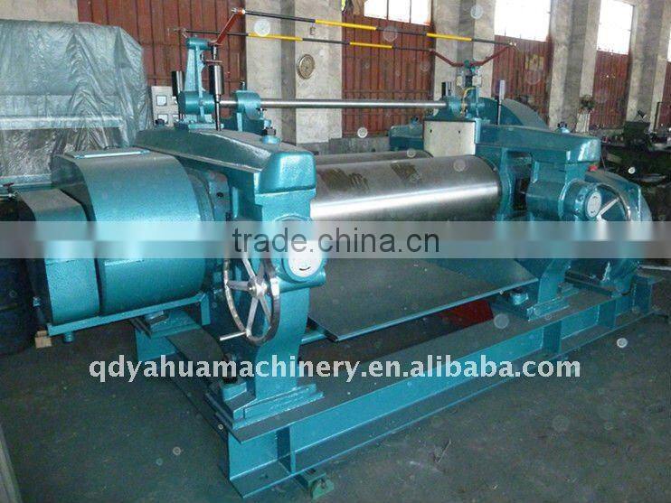 open rubber mixing mill