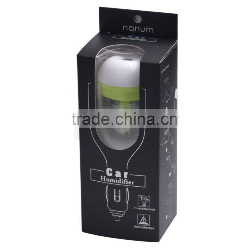 New Creative Gift 50ml Mini Car Humidifier Portable Air Purifier Essential Oil Diffuser Aromatherapy Mist Maker Car Accessories