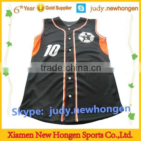 2016 top quality baseball jersey, baseball jersey custom sublimation