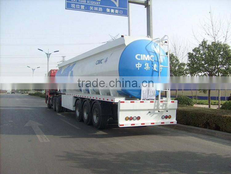 CIMC LINYU 38CBM aluminum alloy fuel tanker semi trailer