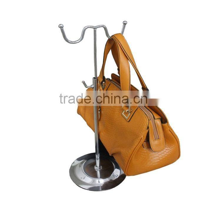 durable and convenient bag display rack
