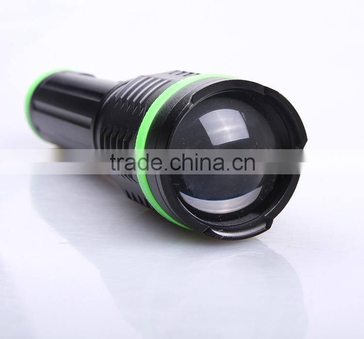 High Power Zoom Mini Rechargeable Led Flashlight