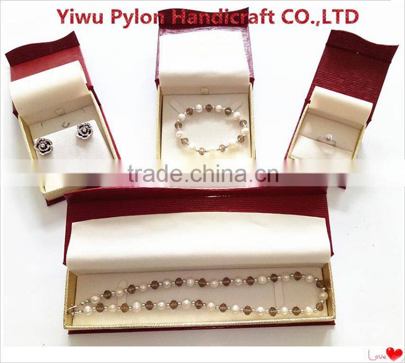 Factory direvt sale high quality luxury purple paper jewelry box