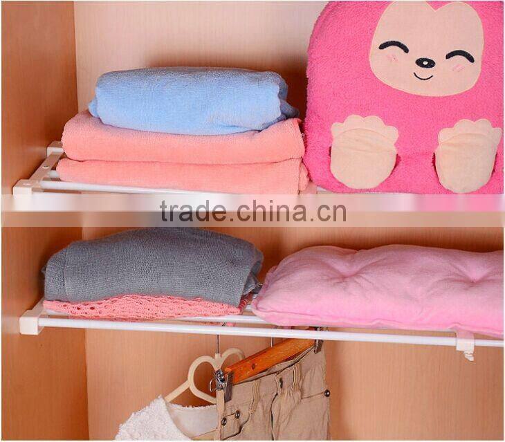 DIY Extendable Garment Rack Adjustable Wardrobe Rack