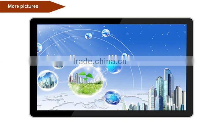 HD supermarket wall mounted 42 inch digital video frame for loop advertisement video and pictures