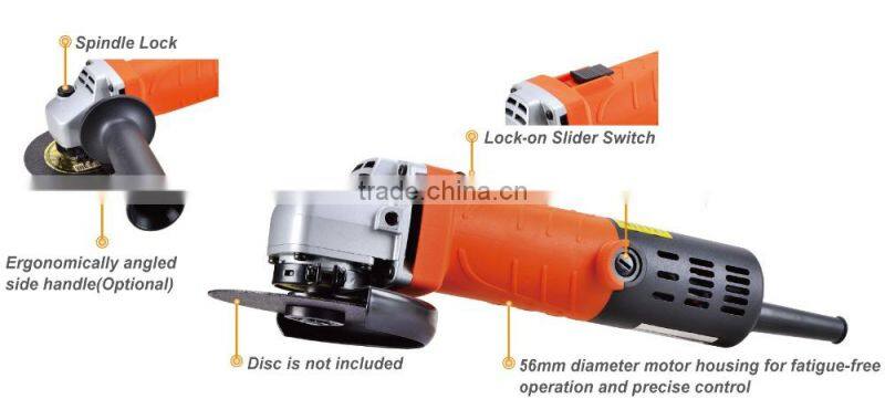 Electric Slimline 4" grinder Angle Grinder auto repair tool