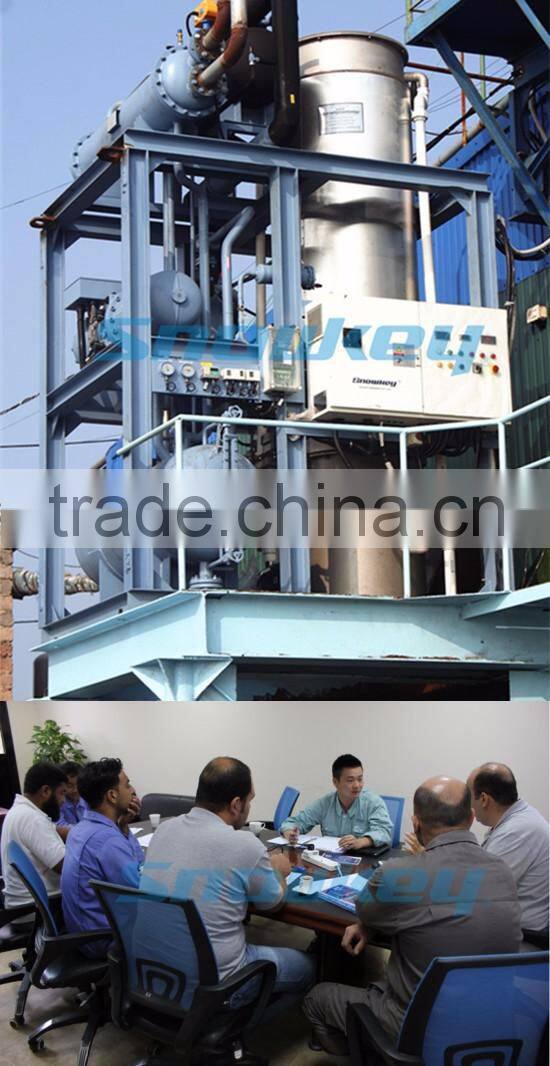 Qualited Sanitary & edible ice Small capacity Tube Ice machine (1T 20T 30T/D) from Snowkey