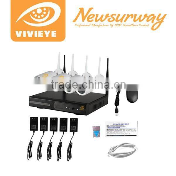 Full HD 720P WIFI NVR and WIFI Camera wifi nvr kit cctv ahd kits Wireless Smart Home Security System