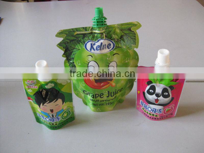 Full automatic 2 nozzles spout stand up pouch packing machine