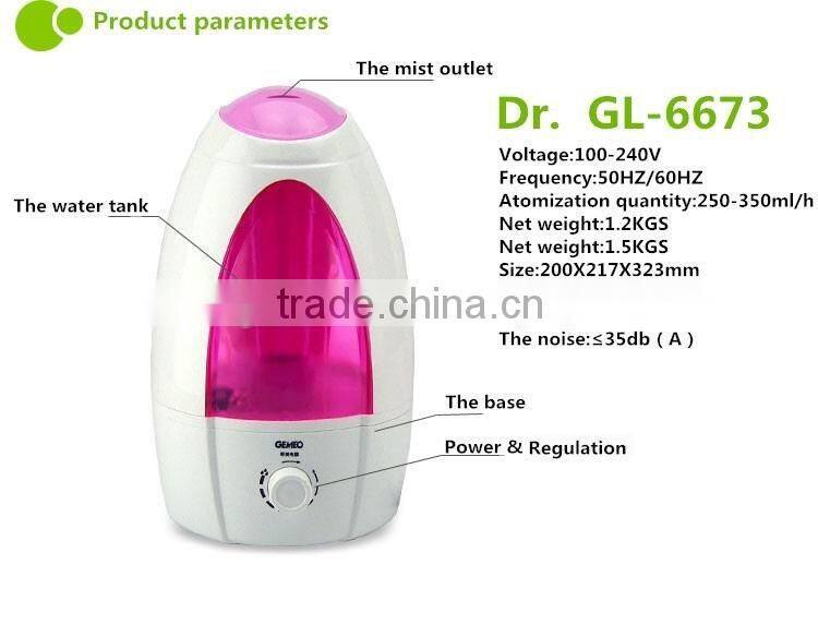 Smart home mist maker fog lamp diffuser GL-6673