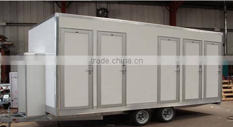 Truck trailer,Portable toilet with trailer, Portable Toilet, Movable trailer Toilet,Trailer Toile