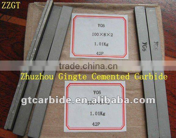 density tungsten carbide flat tips