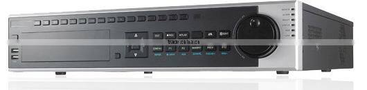 Professional 32CH Hybrid 2U H.264 8 SATA NVR, support Support 16ch IP + 16ch Analog