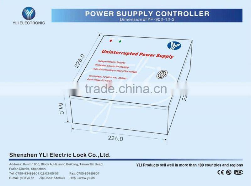 Uninterrupted power supply controller WithLED
