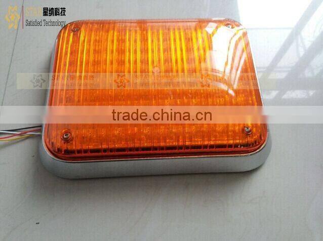 auto led amber ambulance square headlight