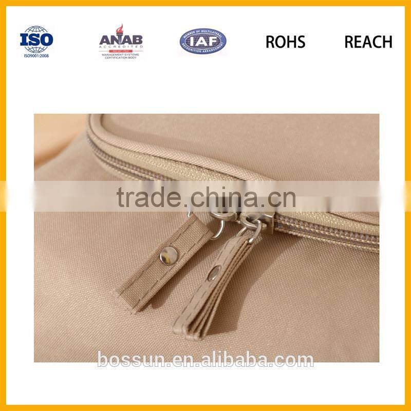 Nylon portable waterproof travel shoe printing Polyester bags