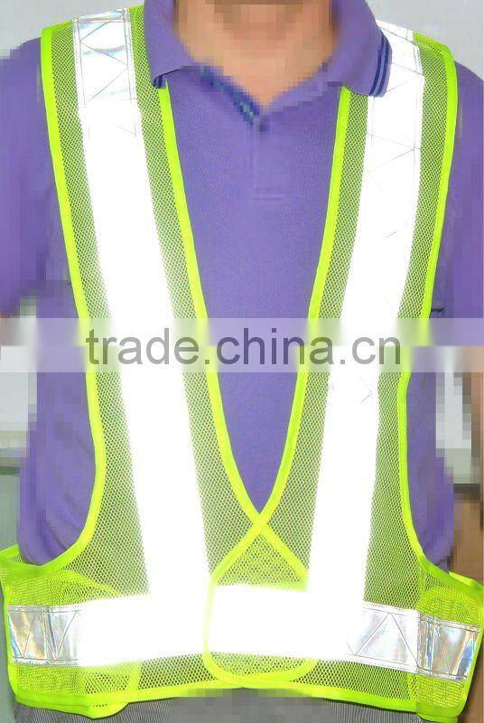 hi-viz safety vests/ Safety Vests/ reflective PVC tape