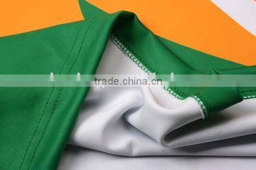 Green Color Sublimation Latest Rugby Jersey Uniform Shirts Design