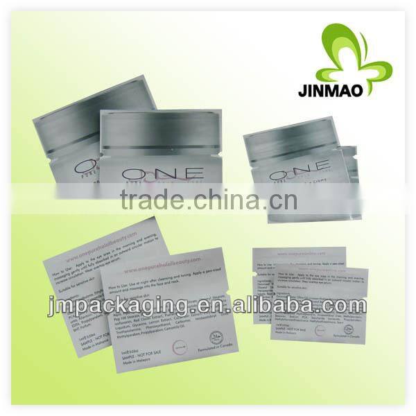 Fashional design plastic aluminum foi packaging bag